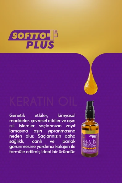 50 Ml Keratin Yağı - Resim 3