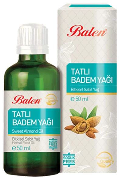 Tatlı Badem Yağı 50 ml Balen ürün görseli 1