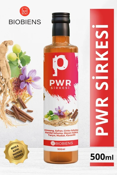 PWR Sirke 500 ml ürün görseli 1