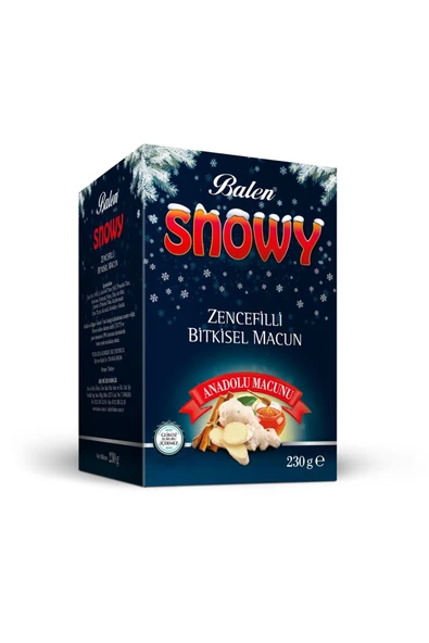 Snowy Ballı Zencefilli Macun 230 G ürün görseli 1