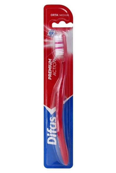 Difaş Diş Fırçası Premium Action Orta ürün görseli 1