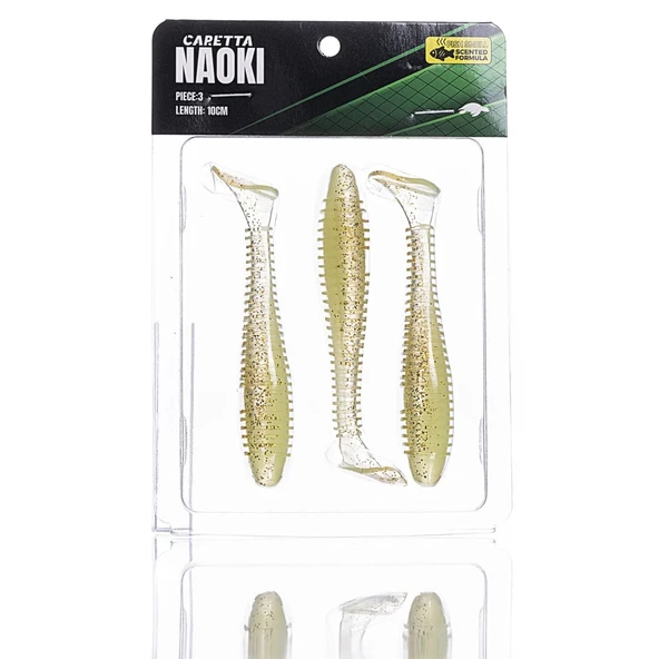 Caretta Naoki 10cm 7gr Silikon Yem  Color #08 ürün görseli 1