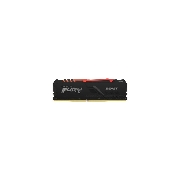Kingston Beast Rgb 16GB 3200MHZ Ddr4 CL16 KF432C16BBA/16 Pc Ram ürün görseli 1
