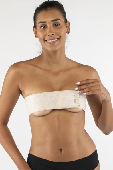 VİZOR Post-op Liposuction Göğüs Büyütme Kompresyon Göğüs Implant Bandı Rahat Ve Hızlı Toparlanma Standart ürün görseli 1