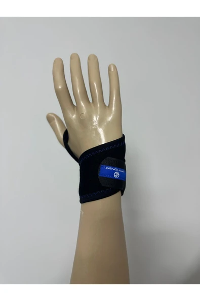 ORTHONEW El Bilek Bandajı Elastik Sporcu Bilekliği Fitness Ağırlık Destek Crossfit Body Bilekliği Standart ürün görseli 1
