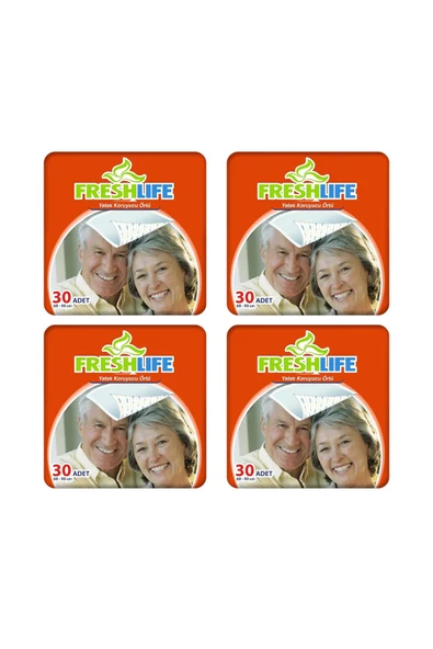 FRESHLİFE FRESHLİFE YATAK KORUYUCU 60X90 120 ADET ürün görseli 1