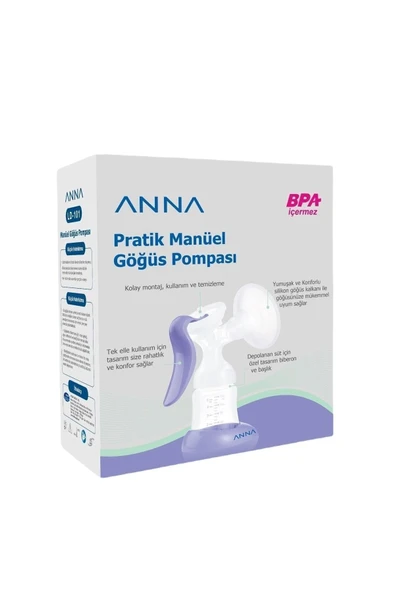 ANNA Pratik Manüel Göğüs Pompası ürün görseli 1