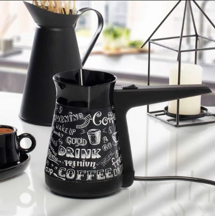 HRV 1000-000 Cezve Elektrikli Coffe Desen ürün görseli 1