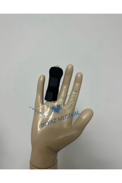 BEYAZ MEDİKAL Parmak Ateli Parmak Sabitleme Ateli Kırık Parmak Ateli Finger Splint standart ürün görseli 1