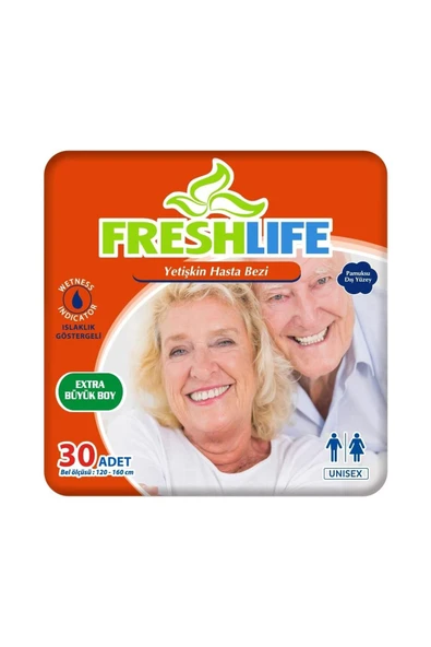 FRESHLİFE Belbantlı Yetişkin Hasta Bezi - Xlarge XL ürün görseli 1