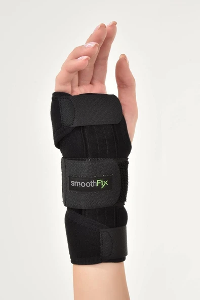 SMOOTHFİX SMOOTHFİX  STANDART EL BİLEK ATELİ (SAĞ-SOL STD SİYAH) Tek Ebat ürün görseli 1