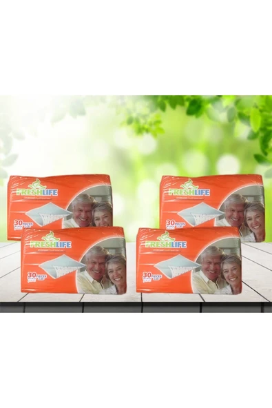 FRESHLİFE 60*90 Yatak Koruyucu Örtü 30 lu 4 adet ürün görseli 1