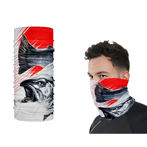 Wily Wear UV Boyunluk Vision Red Geniş ürün görseli 1