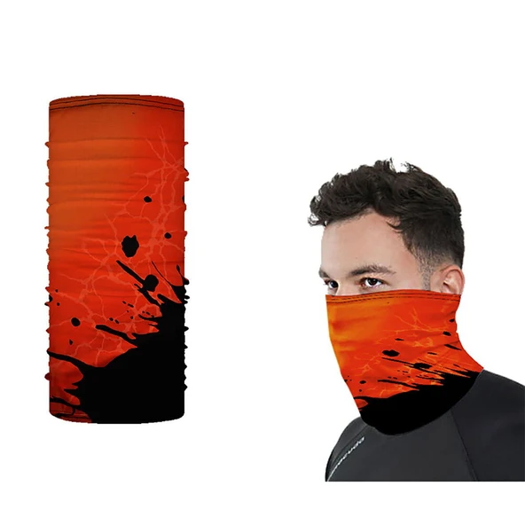 Wily Wear UV Boyunluk Vision Orange Geniş ürün görseli 1