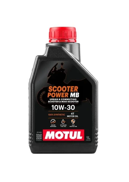 MOTUL SCOOTER POWER 10W-30 MB 4T ürün görseli 1