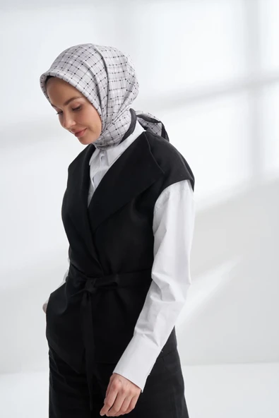 ORBIS DESEN TWİLL İPEK EŞARP - 4306 - Resim 2
