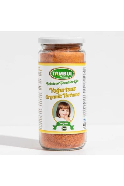 Tombul Organik Yoğurtsuz Vegan Bebek Tarhana 380 Gr ürün görseli 1