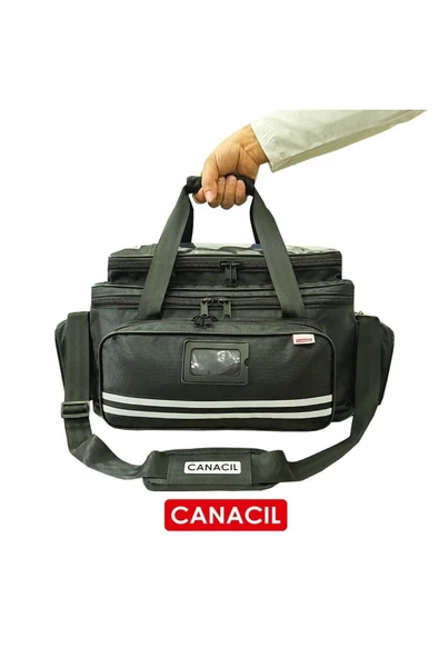 CANACIL 63 Cm Travma Çantası - Siyah - CANACIL - MAHİR Serisi ürün görseli 1