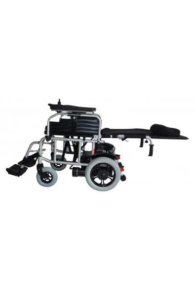 POYLİN P200 Multi Fonksiyonel Akülü Tekerlekli Sandalye - Sırt Yatar - Katlanabilir - 2x340 Wat Moto ürün görseli 1