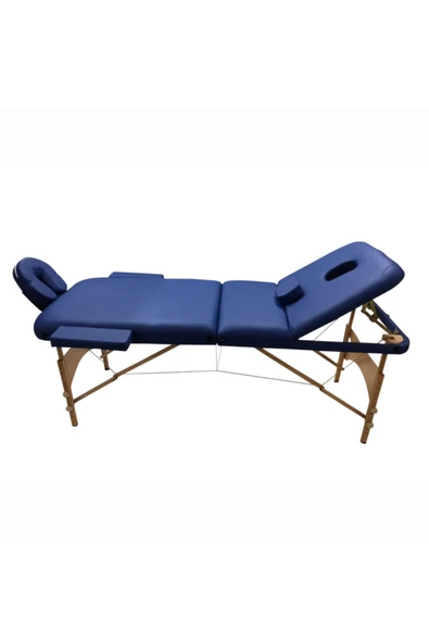 COMFORT Plus Ahşap Masaj Masası İthal 305-Mavi ürün görseli 1