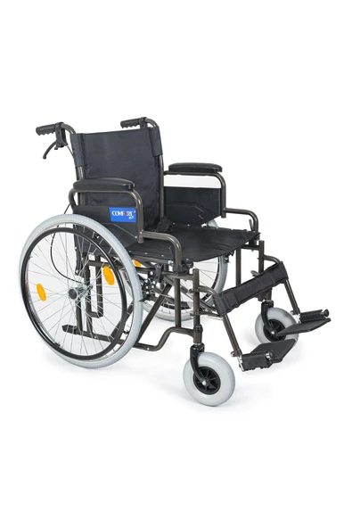 COMFORT PLUS DM-312 55cm Titanyum Özellikli Tekerlekli Sandalye ürün görseli 1
