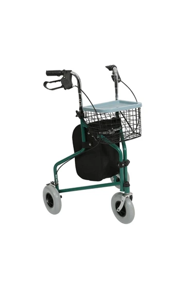 MAVİPAZAR 3 Tekerlekli Sepetli Yürüteç / Rollator ürün görseli 1