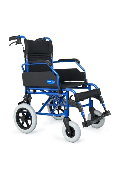 COMFORT PLUS DM-337 45cm Alüminyum Özellikli Transfer Tekerlekli Sandalye ürün görseli 1