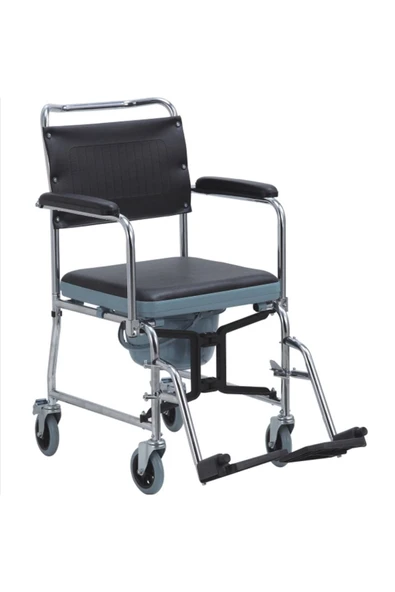 COMFORT PLUS Ky689 Katlanır Tuvaletli Tekerlekli Sandalye ürün görseli 1