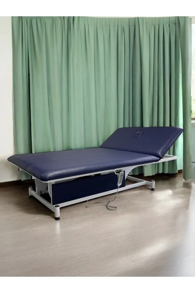 MASMEL Bobath Rehabilitasyon Yatağı Tek Motorlu Başlıklı 100x190 cm ürün görseli 1
