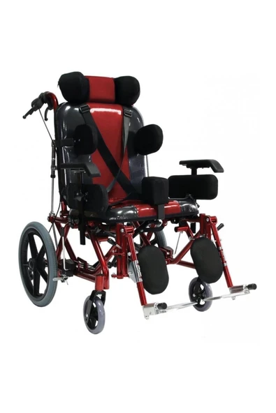 MEDİKALBİRLİK Poylin P958 Pediatrik Spastik Tekerlekli Sandalye Çocuk ürün görseli 1