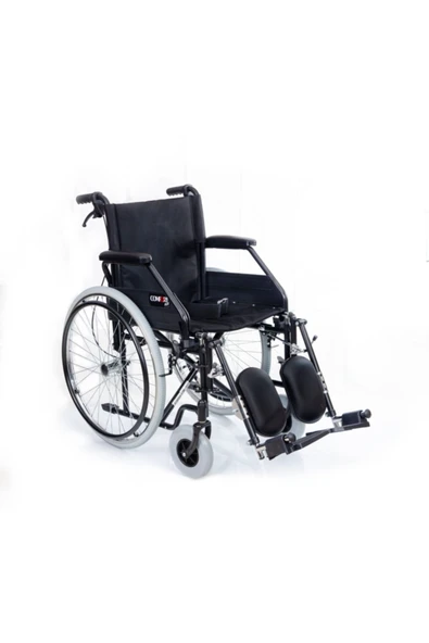 COMFORT PLUS Dm-303 45 Cm Standart Manuel Tekerlekli Sandalye (ÖZELLİKLİ,BALDIR DESTEKLİ) ürün görseli 1
