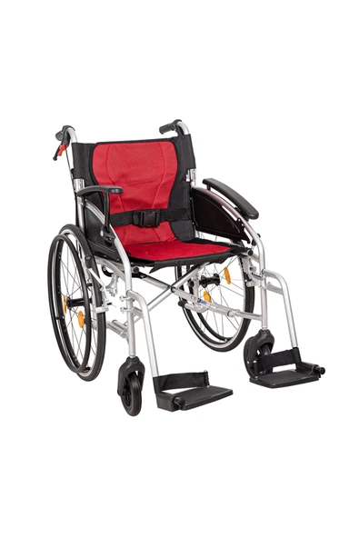 GOLFİ G636 Hafif Alüminyum (15 Kg) Manuel Tekerlekli Sandalye ürün görseli 1