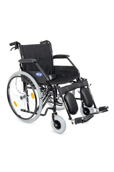 COMFORT PLUS Dm-303 Özellikli 45 Cm Manuel Tekerlekli Sandalye - Ayak Kalkarlı | Baldır Destekli ürün görseli 1