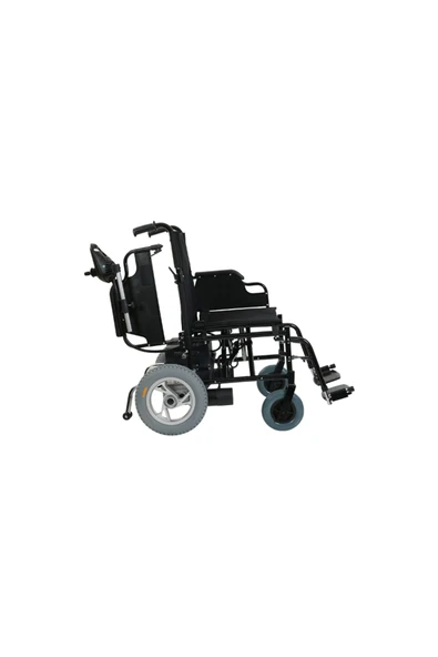 JT -100 Katlanır Akülü Tekerlekli Sandalye - Resim 4