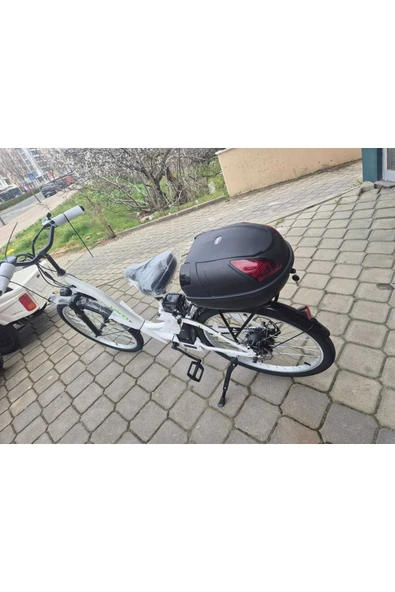 REXXMOTOR Bisiklet Arka Çanta 17 Lt Şehir Bisikleti Çantası Elektrikli Bisiklet Reflektör Kilitli Çanta ürün görseli 1