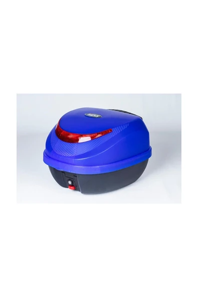 REXXMOTOR REXX MOTOSİKLET ARKA ÇANTA 32LT MAVİ TOPCASE ürün görseli 1