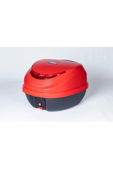 REXXMOTOR REXX MOTOSİKLET ARKA ÇANTA 32LT KIRMIZI TOPCASE ürün görseli 1