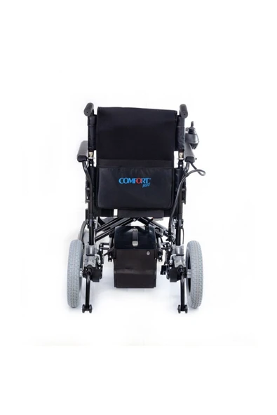 COMFORT PLUS Siyah Escape Lx Akülü Tekerlekli Sandalye - Resim 4