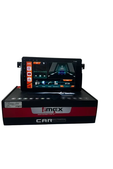 BMW E46 FİMEX 4-64 (FANLI) DSPLİ PRO OEM MULTİMEDİA ürün görseli 1