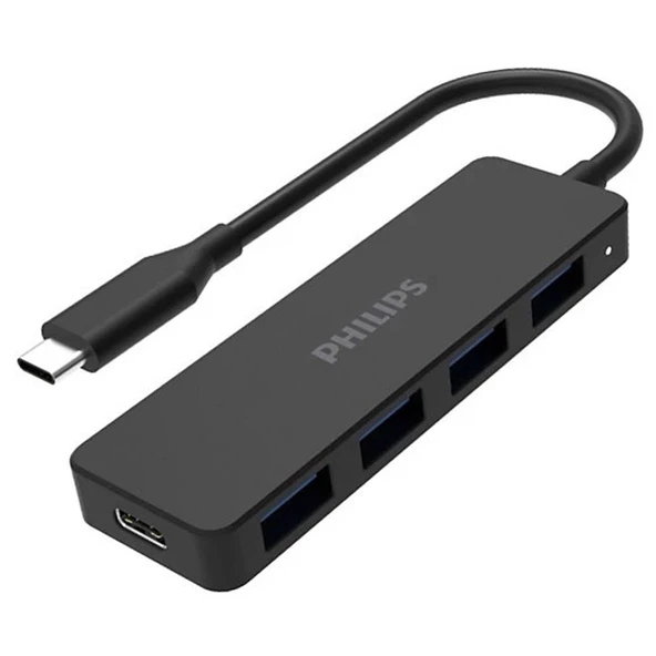 Philips SWR1603G/93 Kablolu Type-C To 4xUSB 3.0 Çoklayıcı ürün görseli 1