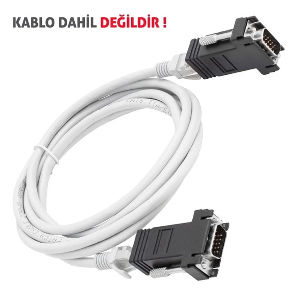 Powermaster Vga To RJ45 Extender Uzatıcı Çevirici(2li paket) ürün görseli 1