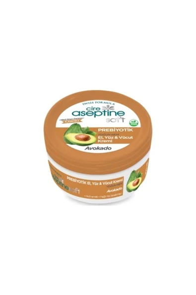 CİRE ASEPTİNE SOFT PREBİYOTİK AVOKADO EL, YÜZ VE VÜCUT KREMİ 30 ML ürün görseli 1