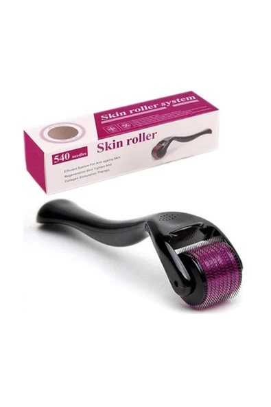 Dermaroller 0,50mm 540 İğneli Titanyum Masaj - Resim 3