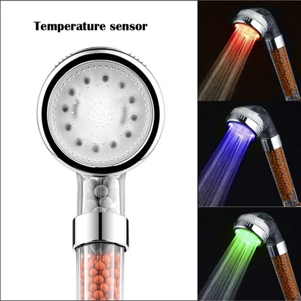 Euromix Led Işıklı Duş Başlığı ürün görseli 1
