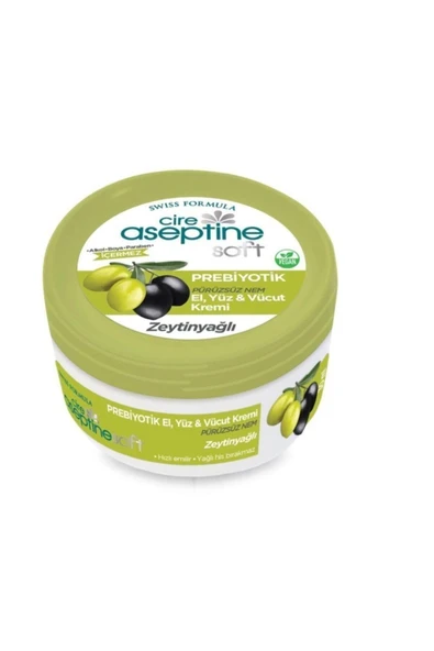 CİRE ASEPTİNE SOFT PREBİYOTİK ZEYTİNYAĞLI EL, YÜZ VE VÜCUT KREMİ 30 ML ürün görseli 1