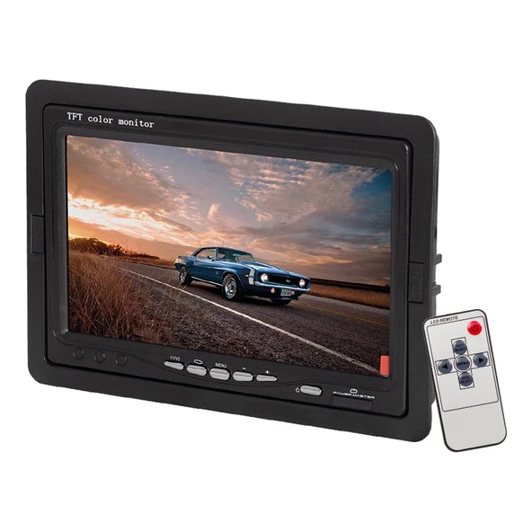 Powermaster PM-6592 7'' Tetiklemeli TFT-Led Monitör ürün görseli 1