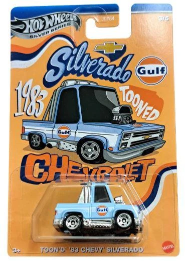 Hot Wheels Silver Series Toon'd '83 Chevy Silverado GDG44  JCB64 ürün görseli 1