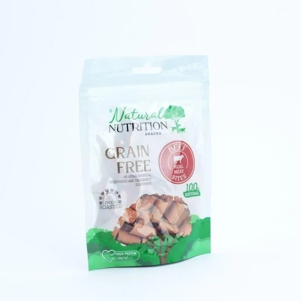 Natural Nutrition Snacks Biftek Eti Minik Taneler Köpek Ödülü 75 gr ürün görseli 1