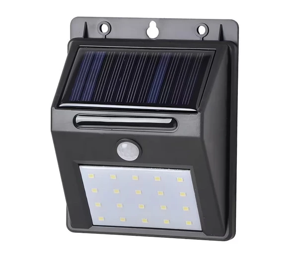 Maxled MX-9000 Beyaz 6500K Sensörlü Solar LED Aplik IP65 ürün görseli 1