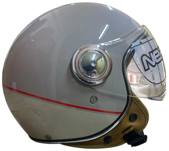KASK ÇENESİZ Y.M NERO  BEJ ürün görseli 1